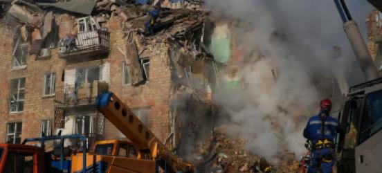 Russia Launches Massive Drone and Missile Barrage on Ukrainian Cities